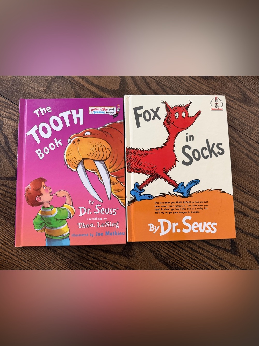 Dr Seuss Books The Tooth Book Fox in Socks
